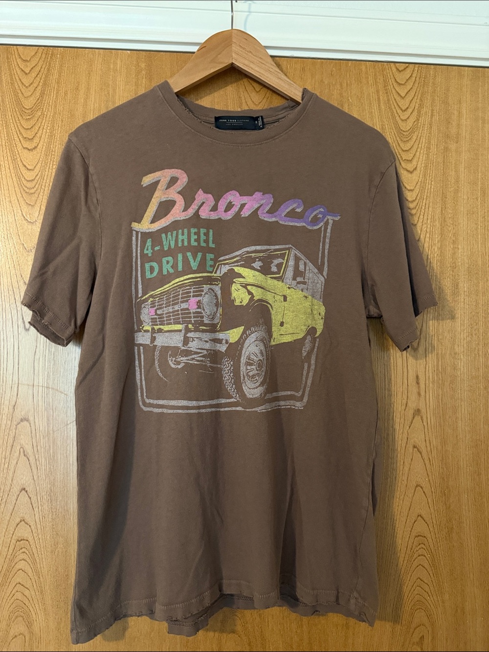Junk Food Clothing Brown Bronco Vintage Tee